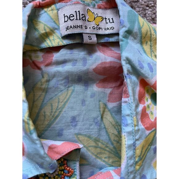 Floral Midi Dress with Button Detail - Picture 8 of 8